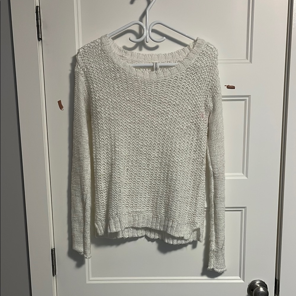 Cozy Knit Sweater in Cream